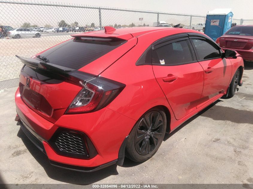 2019 HONDA CIVIC HATCHBACK EX SHHFK7H63KU227160
