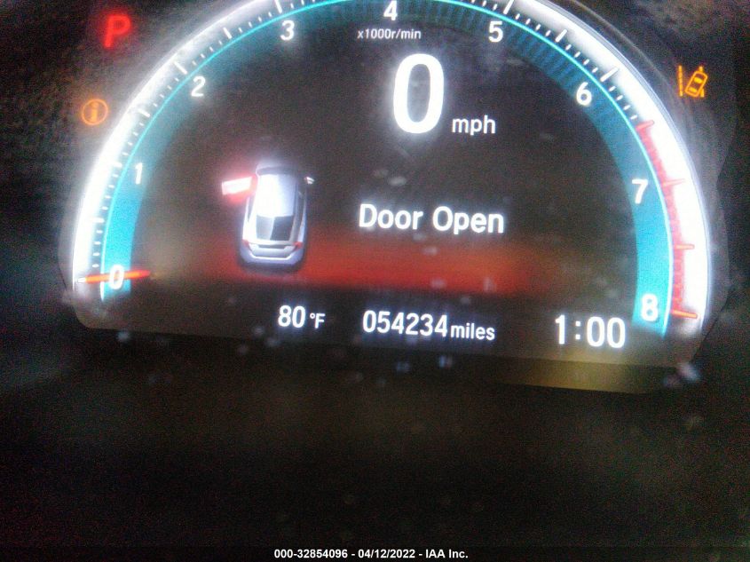 2019 HONDA CIVIC HATCHBACK EX SHHFK7H63KU227160