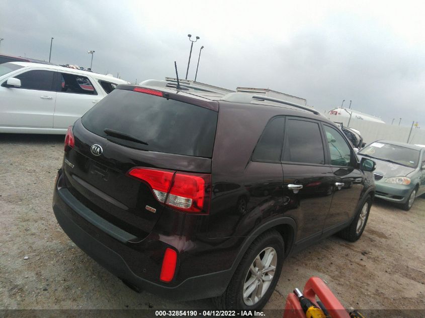 2015 KIA SORENTO LX 5XYKT4A69FG627681