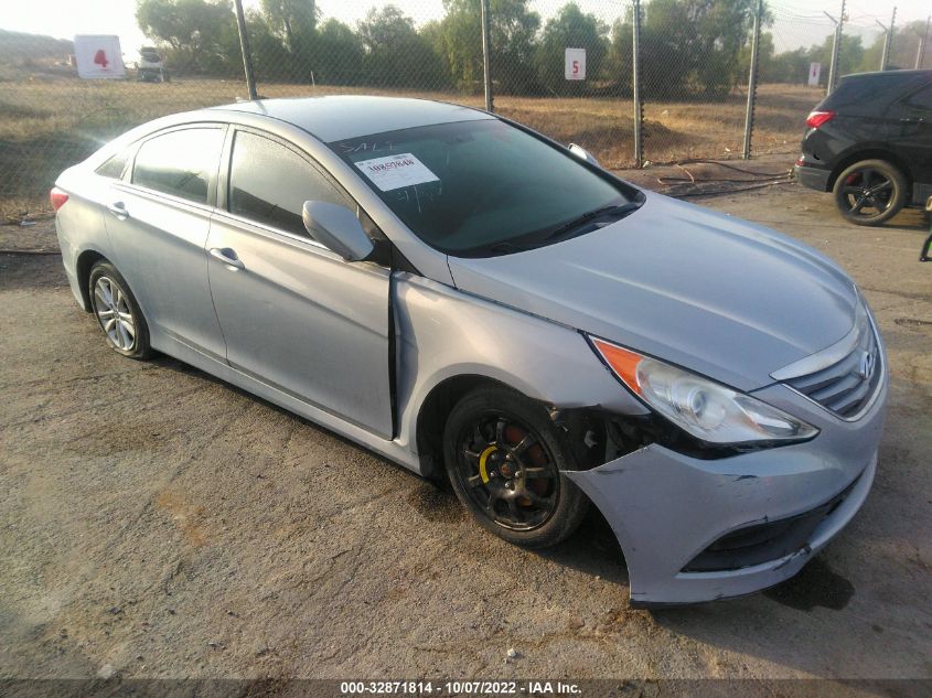 2014 HYUNDAI SONATA GLS - 5NPEB4AC0EH907163