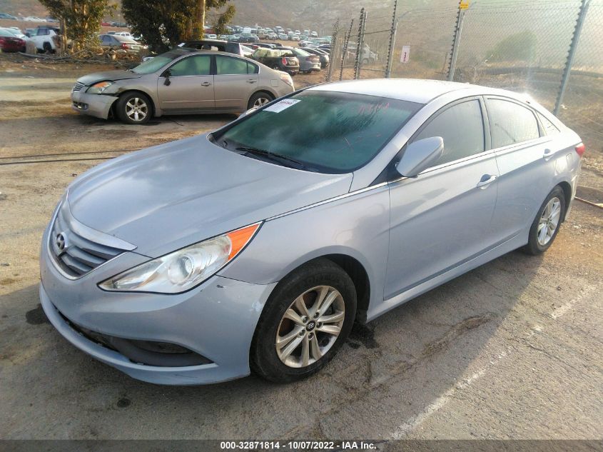 2014 HYUNDAI SONATA GLS - 5NPEB4AC0EH907163