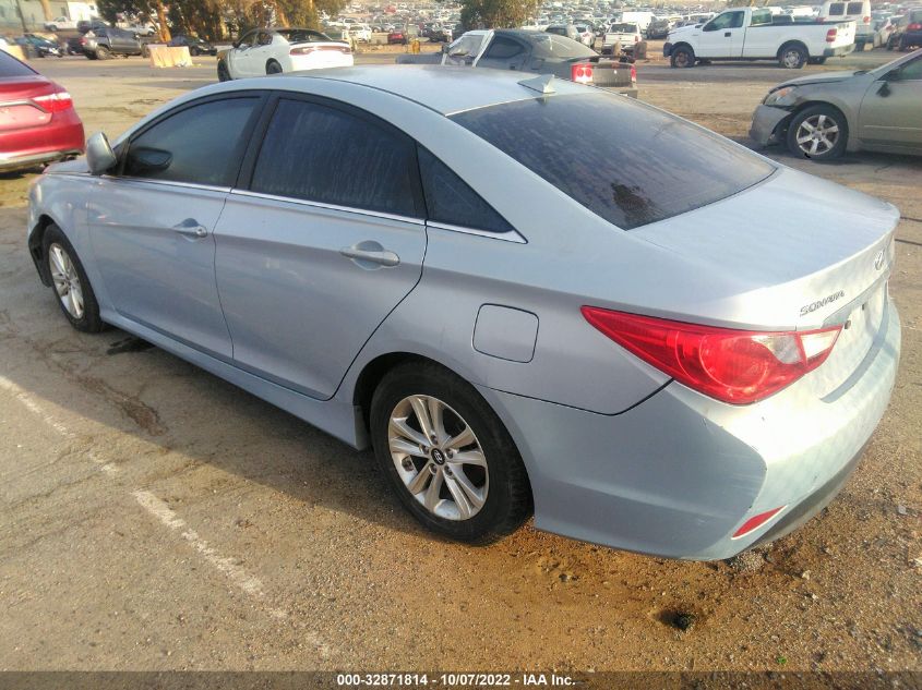 2014 HYUNDAI SONATA GLS - 5NPEB4AC0EH907163