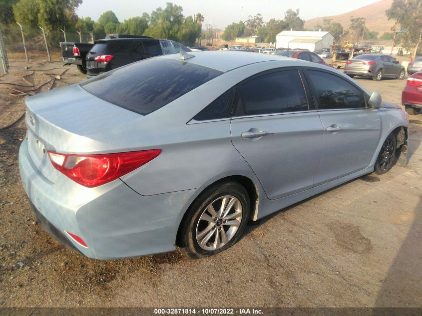 2014 HYUNDAI SONATA GLS - 5NPEB4AC0EH907163