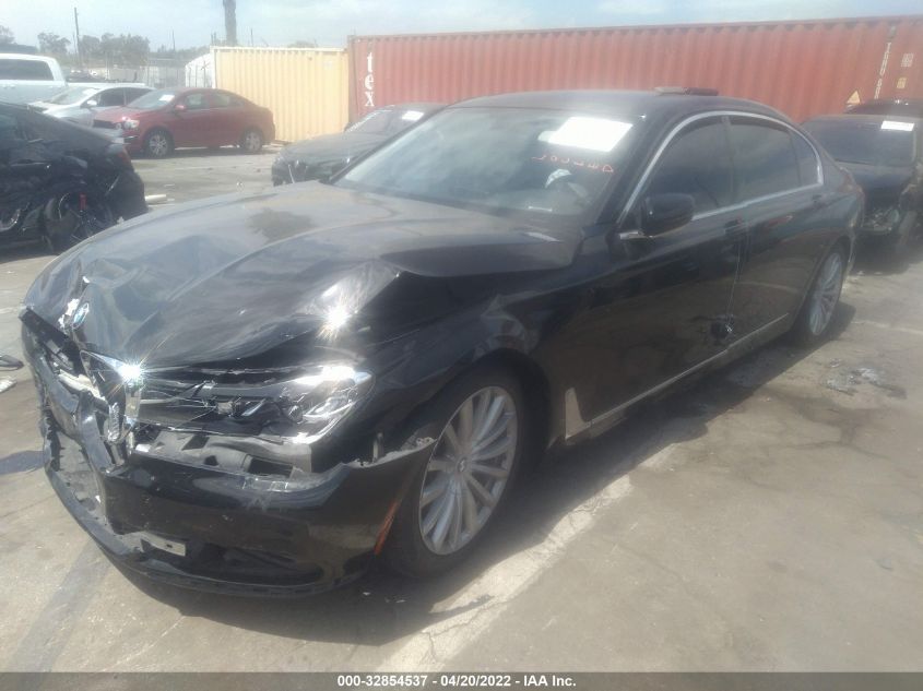 2018 BMW 7 SERIES 740I WBA7E2C57JG742677