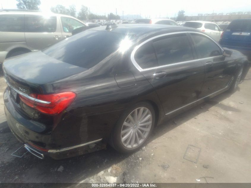 2018 BMW 7 SERIES 740I WBA7E2C57JG742677