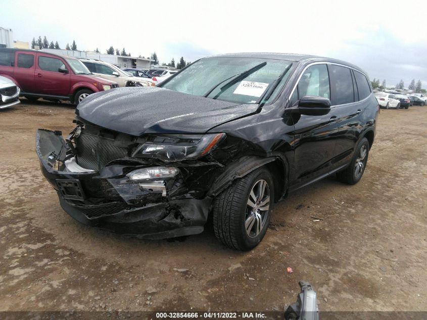 2017 HONDA PILOT EX-L 5FNYF5H57HB030012