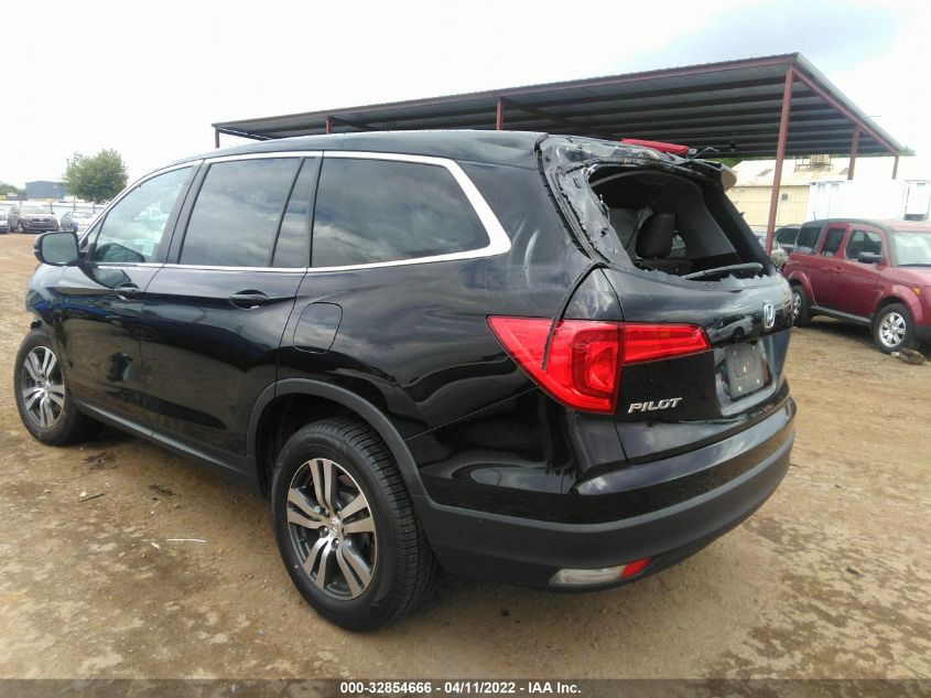 2017 HONDA PILOT EX-L 5FNYF5H57HB030012