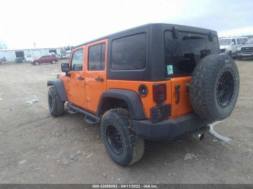 2013 JEEP WRANGLER UNLIMITED SPORT 1C4BJWDG0DL519635