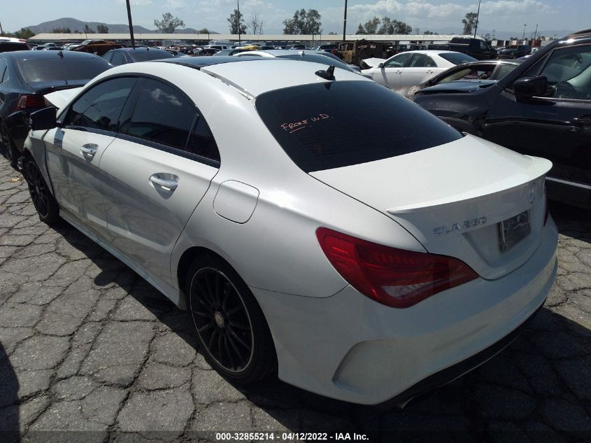 2016 MERCEDES-BENZ CLA CLA 250 WDDSJ4EBXGN318380