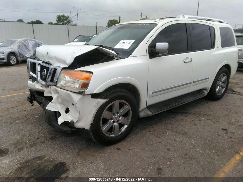 2014 NISSAN ARMADA PLATINUM 5N1BA0NF1EN607811