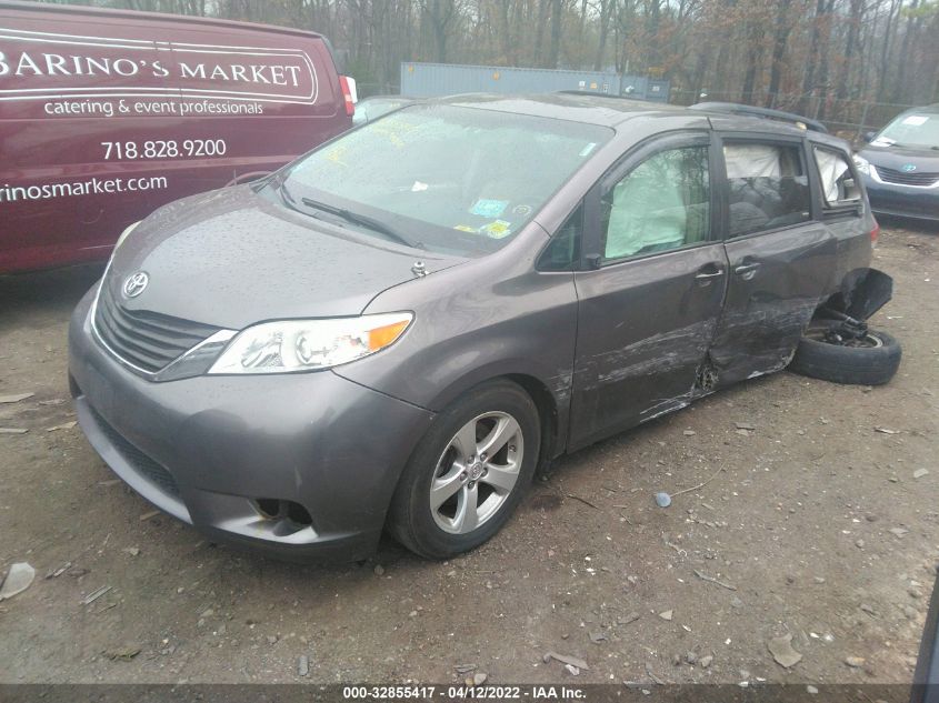 2014 TOYOTA SIENNA LE 5TDKK3DC7ES515526