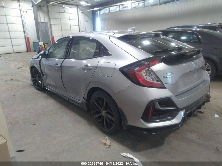 2020 HONDA CIVIC HATCHBACK SPORT SHHFK7H47LU223113