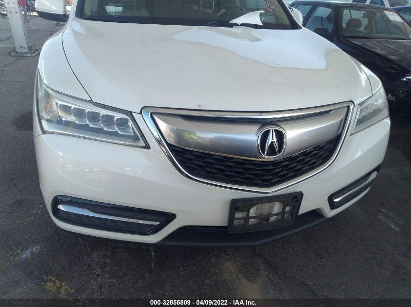 2015 ACURA MDX TECH PKG 5FRYD4H40FB020649