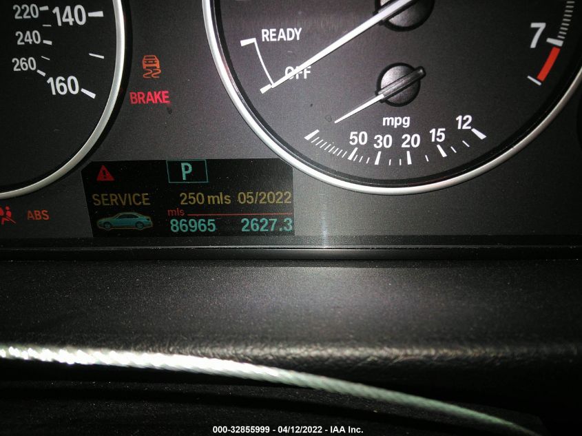 2013 BMW 3 SERIES 328I WBA3A5G51DNP25105