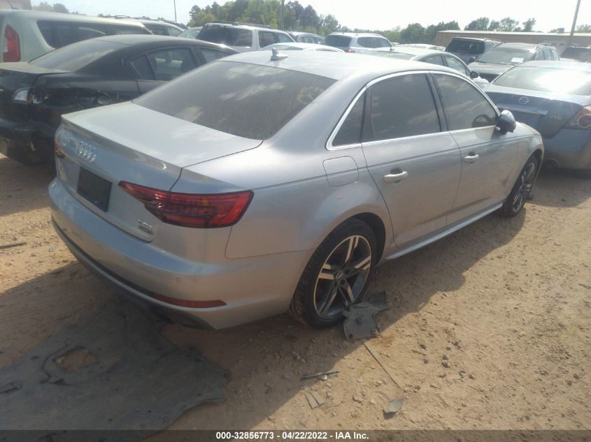 2017 AUDI A4 PREMIUM PLUS WAUENAF48HA159875