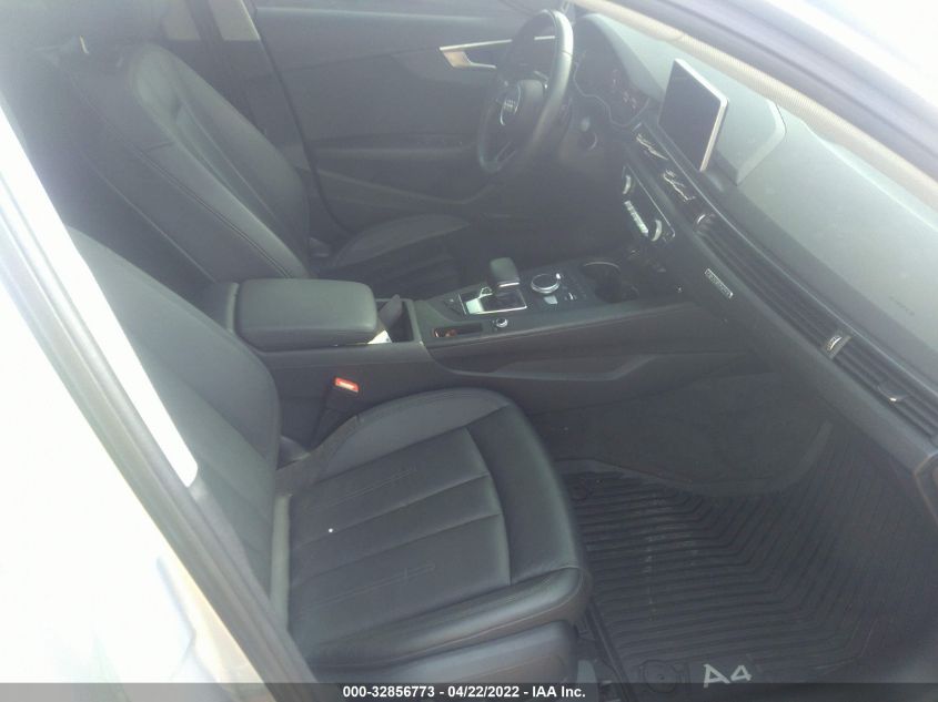2017 AUDI A4 PREMIUM PLUS WAUENAF48HA159875
