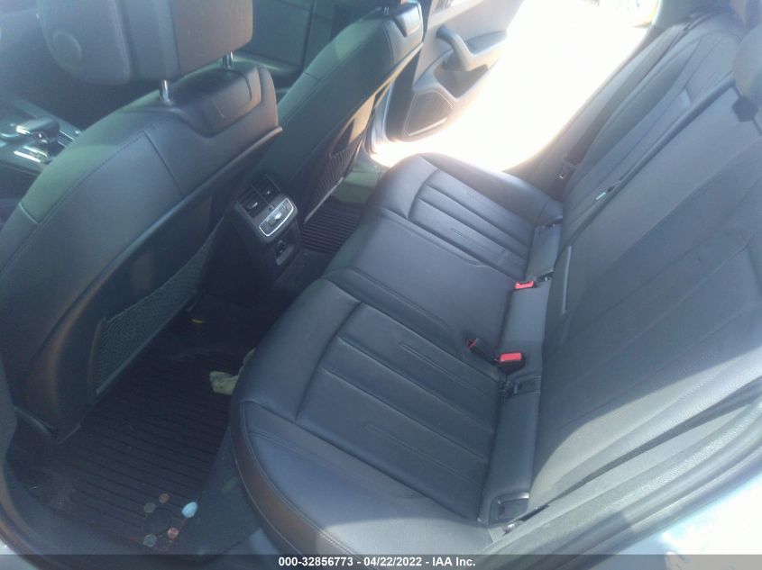 2017 AUDI A4 PREMIUM PLUS WAUENAF48HA159875