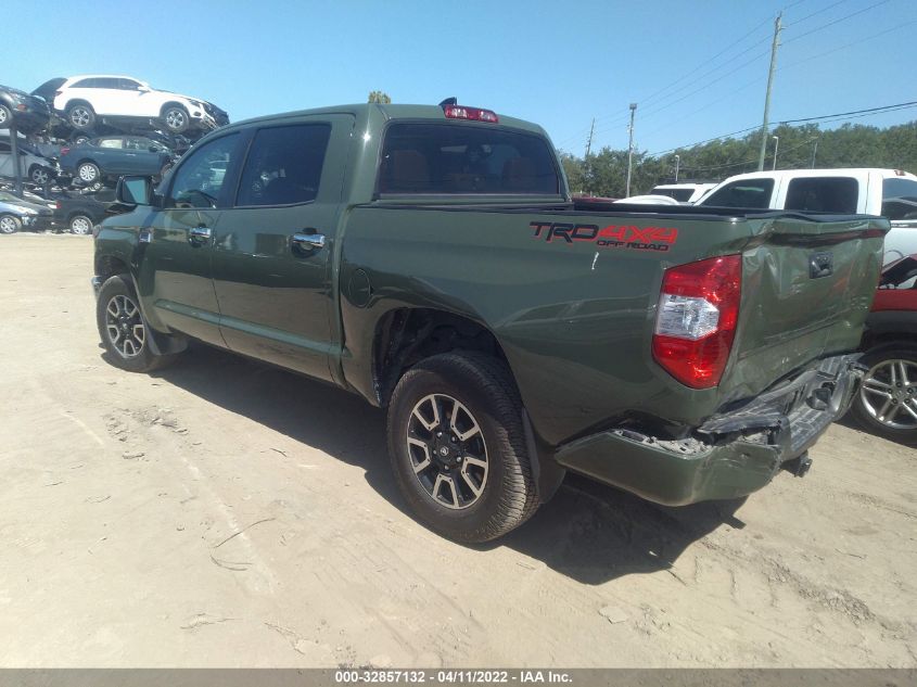 2021 TOYOTA TUNDRA 4WD PLATINUM/1794 EDITION 5TFAY5F16MX021961