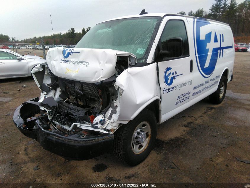 2017 CHEVROLET EXPRESS CARGO VAN 1GCWGAFF7H1342445