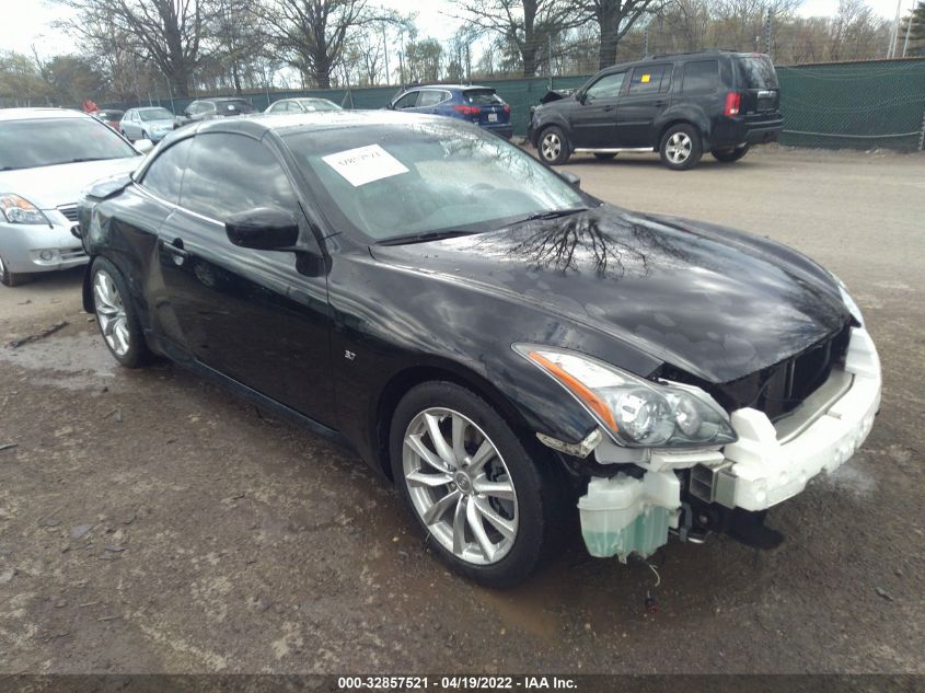 2014 INFINITI Q60 CONVERTIBLE JN1CV6FE1EM901529