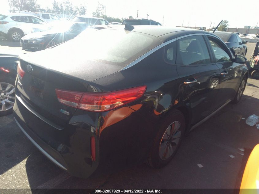 2017 KIA OPTIMA HYBRID BASE KNAGT4LE1H5011007