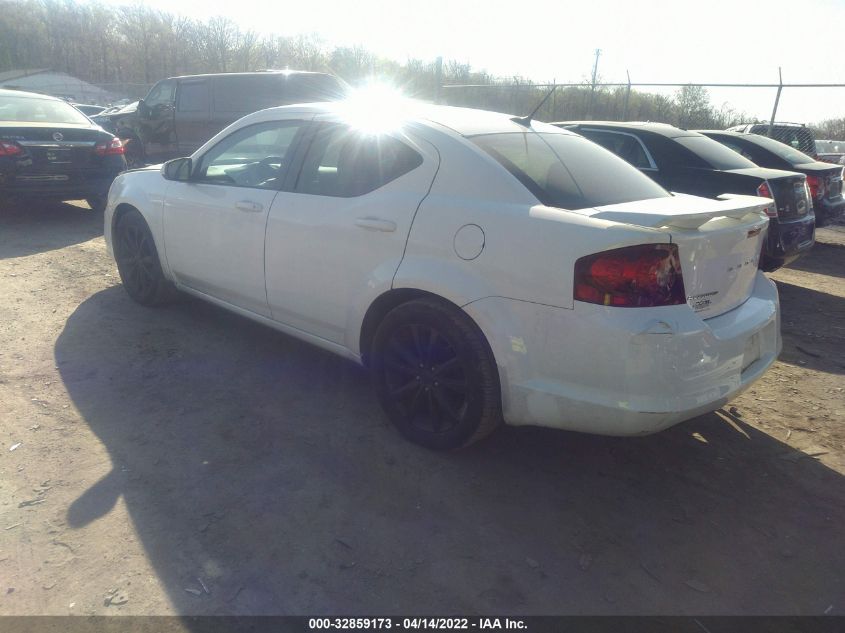 2014 DODGE AVENGER SXT 1C3CDZCB0EN148554