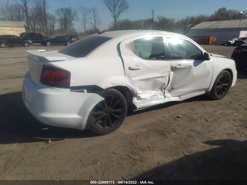 2014 DODGE AVENGER SXT 1C3CDZCB0EN148554