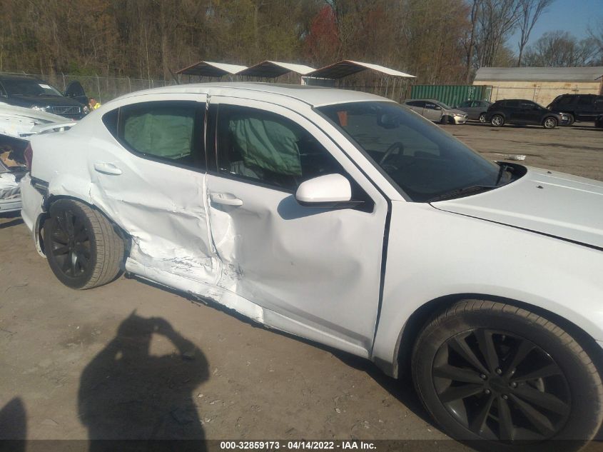 2014 DODGE AVENGER SXT 1C3CDZCB0EN148554