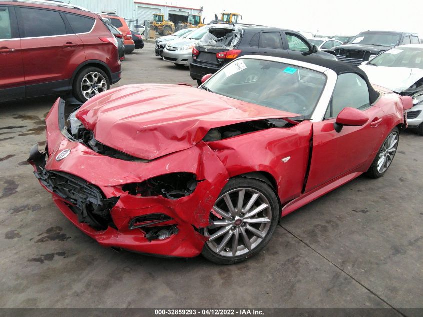 2018 FIAT 124 SPIDER LUSSO JC1NFAEK4J0134089
