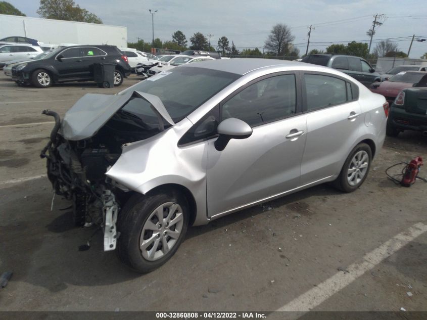 2015 KIA RIO LX KNADM4A33F6529046
