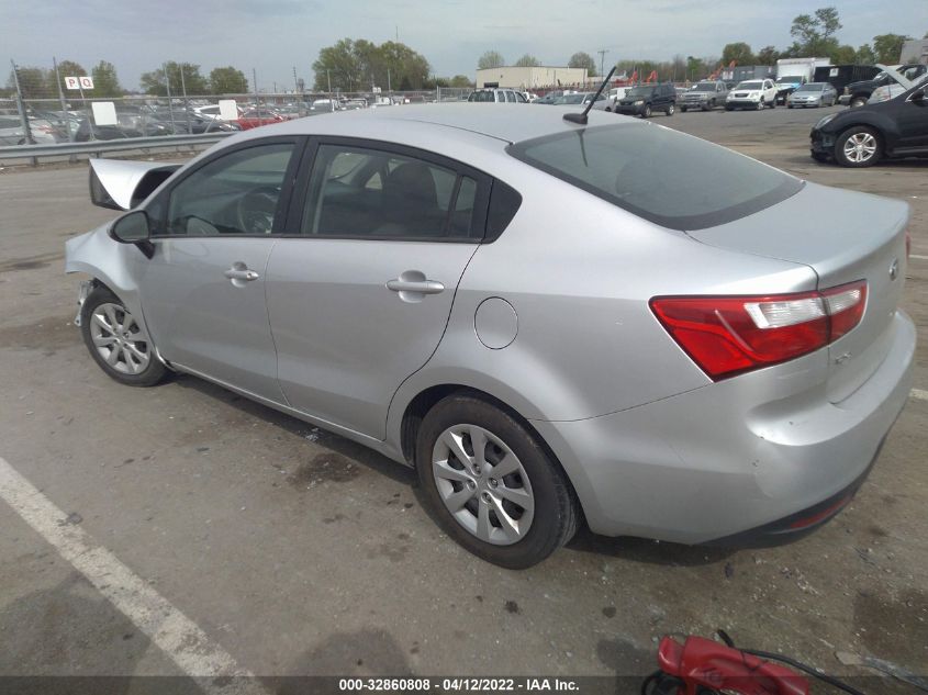2015 KIA RIO LX KNADM4A33F6529046