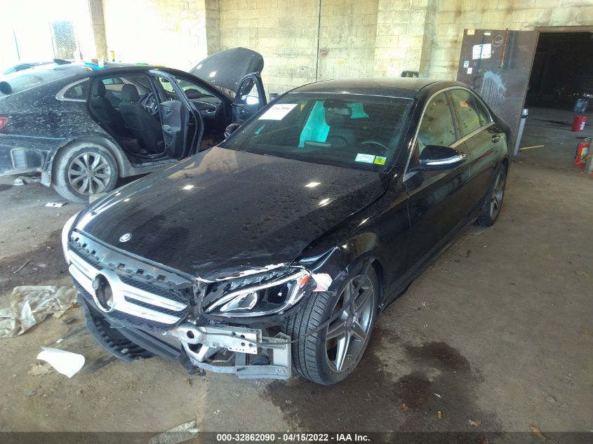 2015 MERCEDES-BENZ C-CLASS C 400 55SWF6GB7FU010505