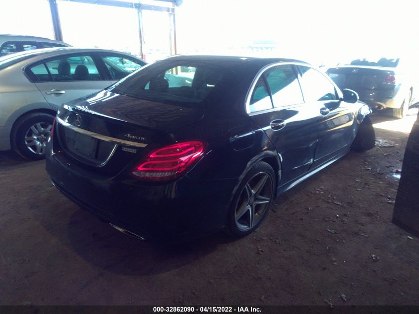 2015 MERCEDES-BENZ C-CLASS C 400 55SWF6GB7FU010505