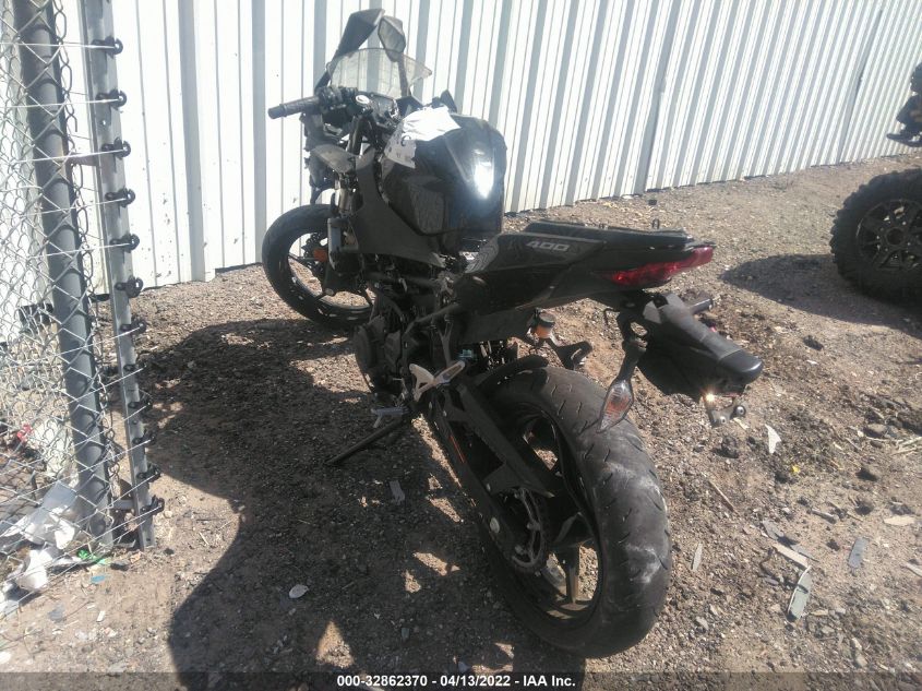 2019 KAWASAKI EX400 JKAEXKG17KDA31962
