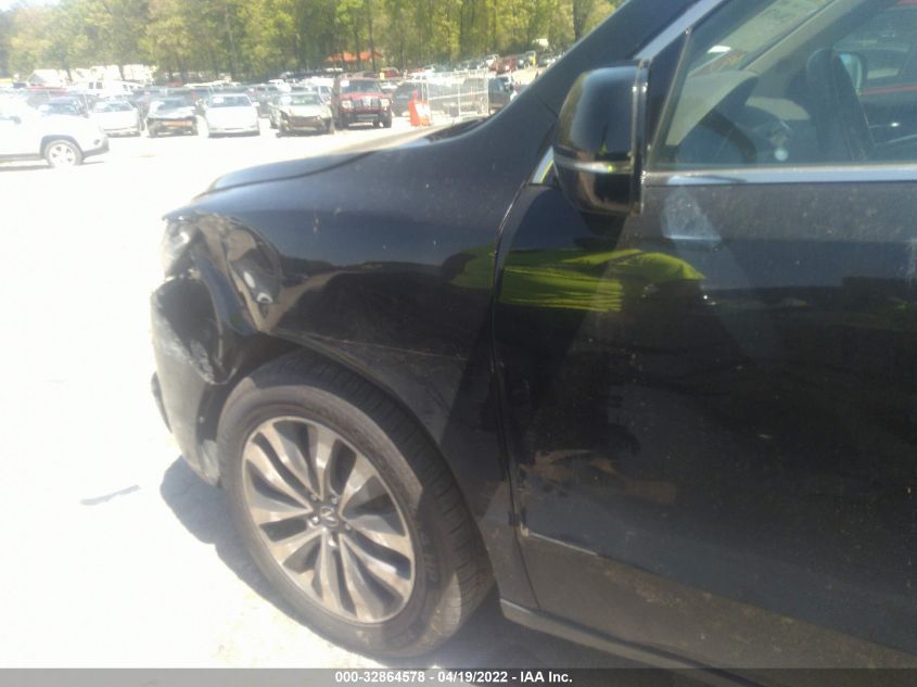2014 ACURA MDX TECHNOLOGY 5FRYD4H48EB009767