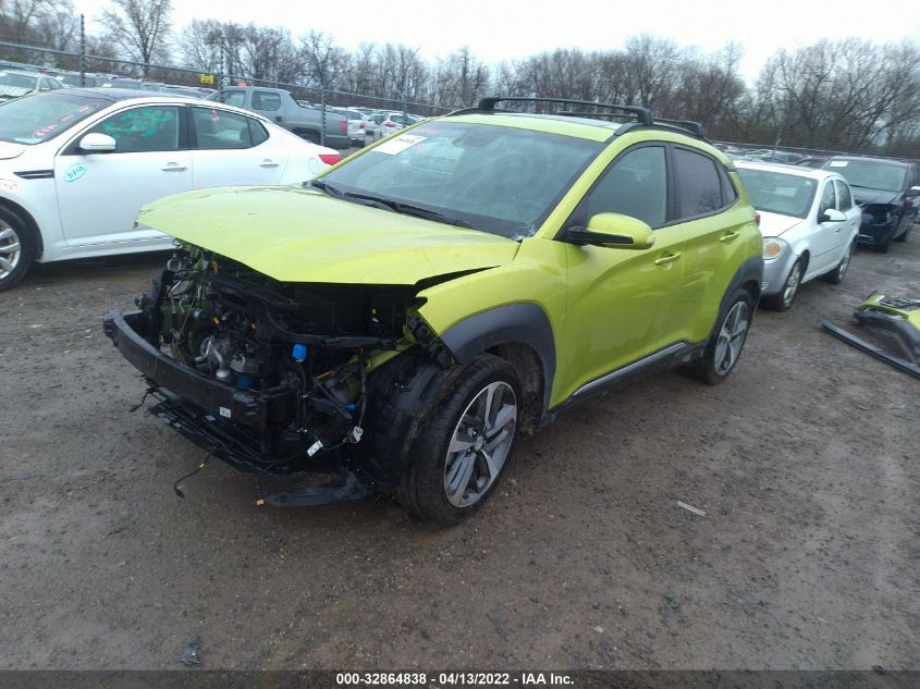 2020 HYUNDAI KONA LIMITED KM8K3CA56LU553935