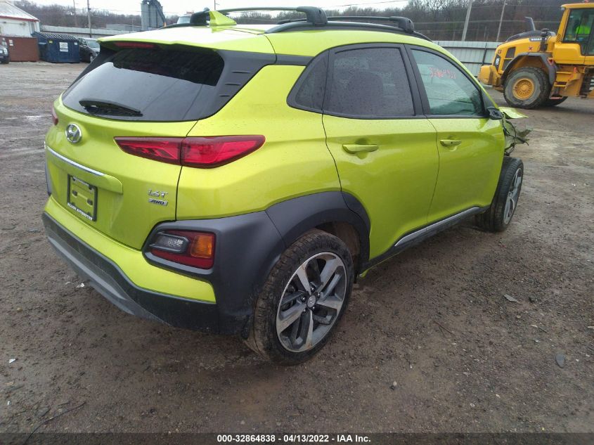 2020 HYUNDAI KONA LIMITED KM8K3CA56LU553935