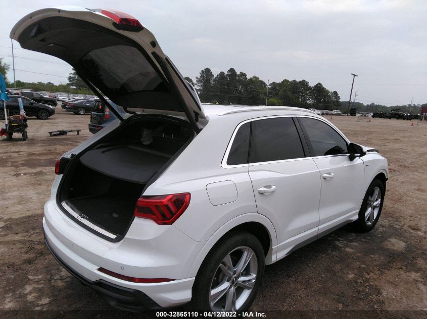 2020 AUDI Q3 S LINE PREMIUM PLUS WA1EECF30L1048049