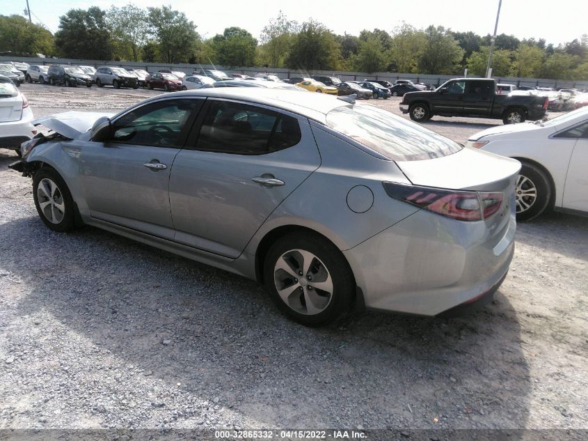 2015 KIA OPTIMA HYBRID KNAGM4AD8F5077669