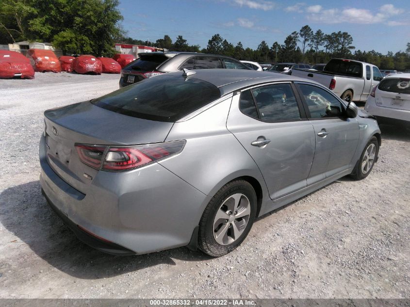 2015 KIA OPTIMA HYBRID KNAGM4AD8F5077669