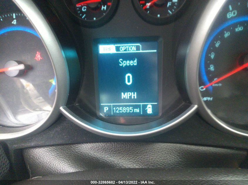 2016 CHEVROLET CRUZE LIMITED LT 1G1PE5SB8G7137161