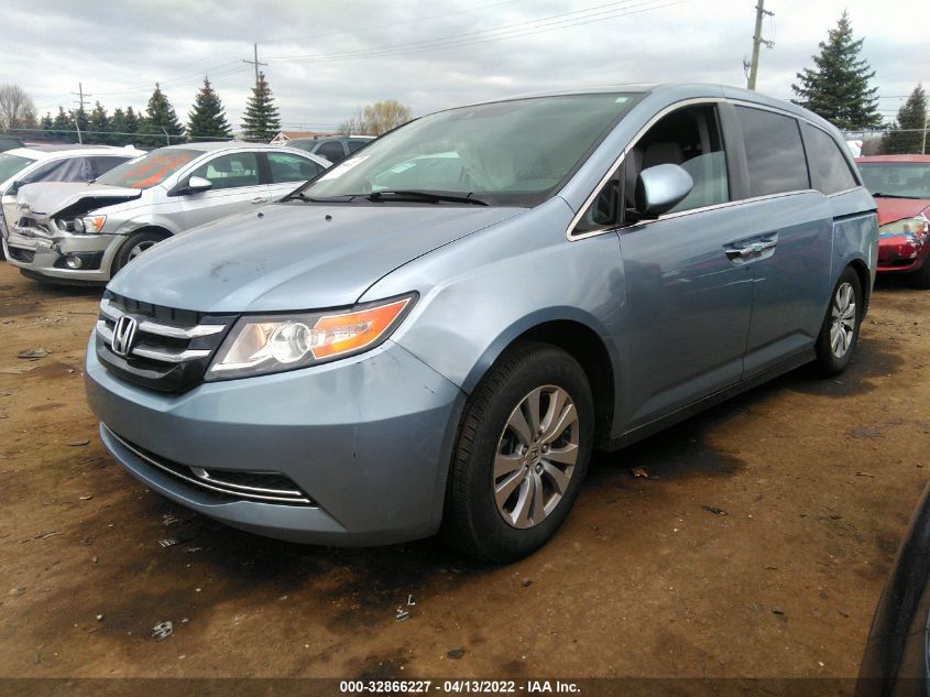 2014 HONDA ODYSSEY EX-L 5FNRL5H64EB123166