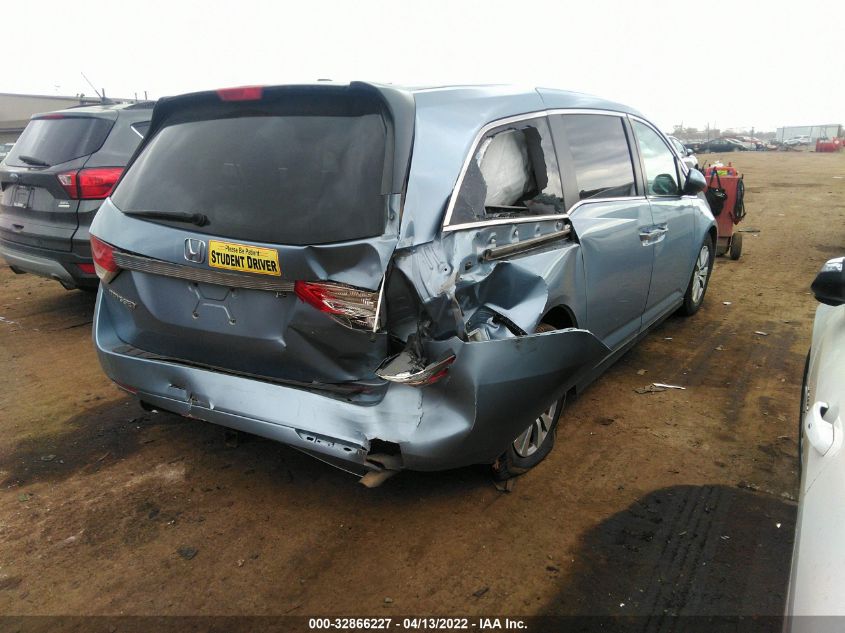 2014 HONDA ODYSSEY EX-L 5FNRL5H64EB123166