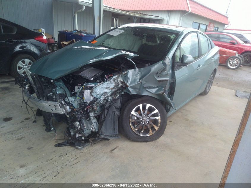 2021 TOYOTA PRIUS L JTDKAMFU8M3131740