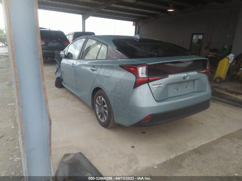 2021 TOYOTA PRIUS L JTDKAMFU8M3131740