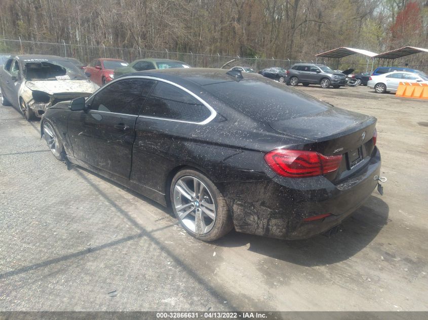 2019 BMW 4 SERIES 430I XDRIVE WBA4W5C5XKAE49543