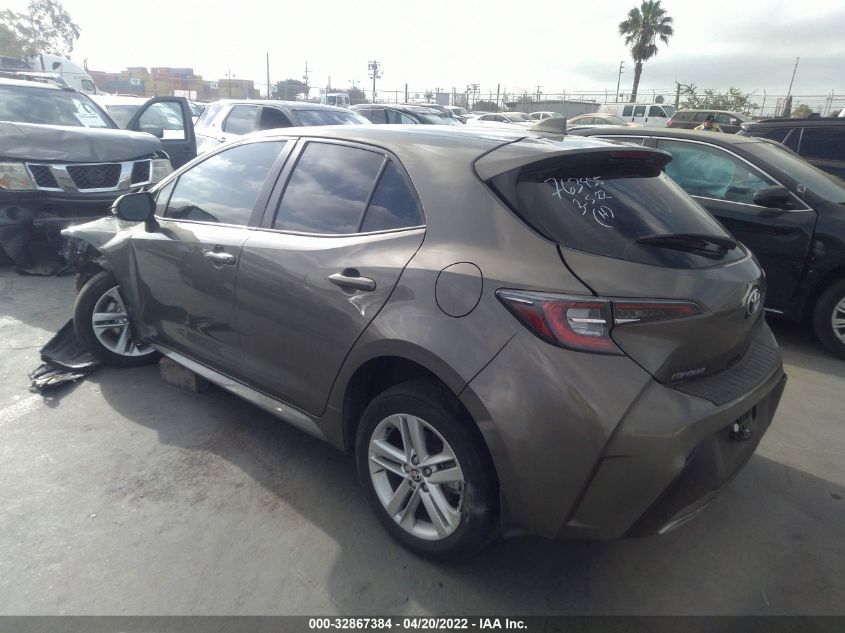 2020 TOYOTA COROLLA HATCHBACK SE/XSE/NIGHTSHADE JTND4RBE5L3085855