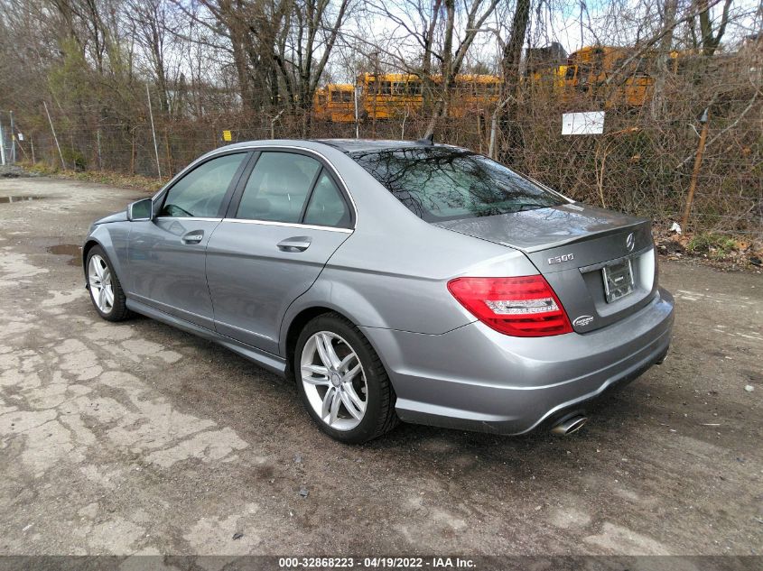 2014 MERCEDES-BENZ C-CLASS C 300 WDDGF8AB6EA908956