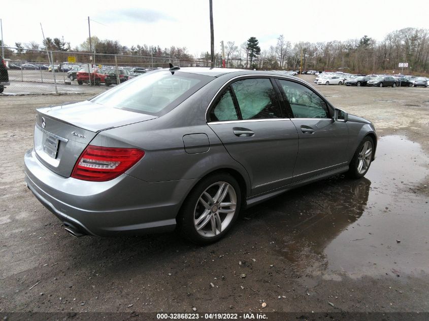 2014 MERCEDES-BENZ C-CLASS C 300 WDDGF8AB6EA908956