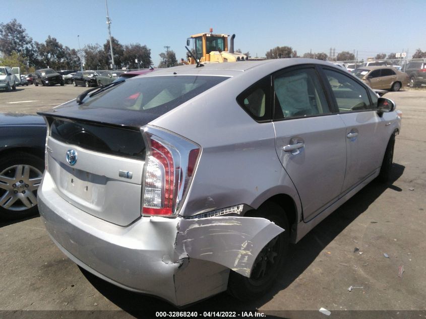 2014 TOYOTA PRIUS FOUR/FIVE/THREE/ONE/TWO JTDKN3DU2E0387330
